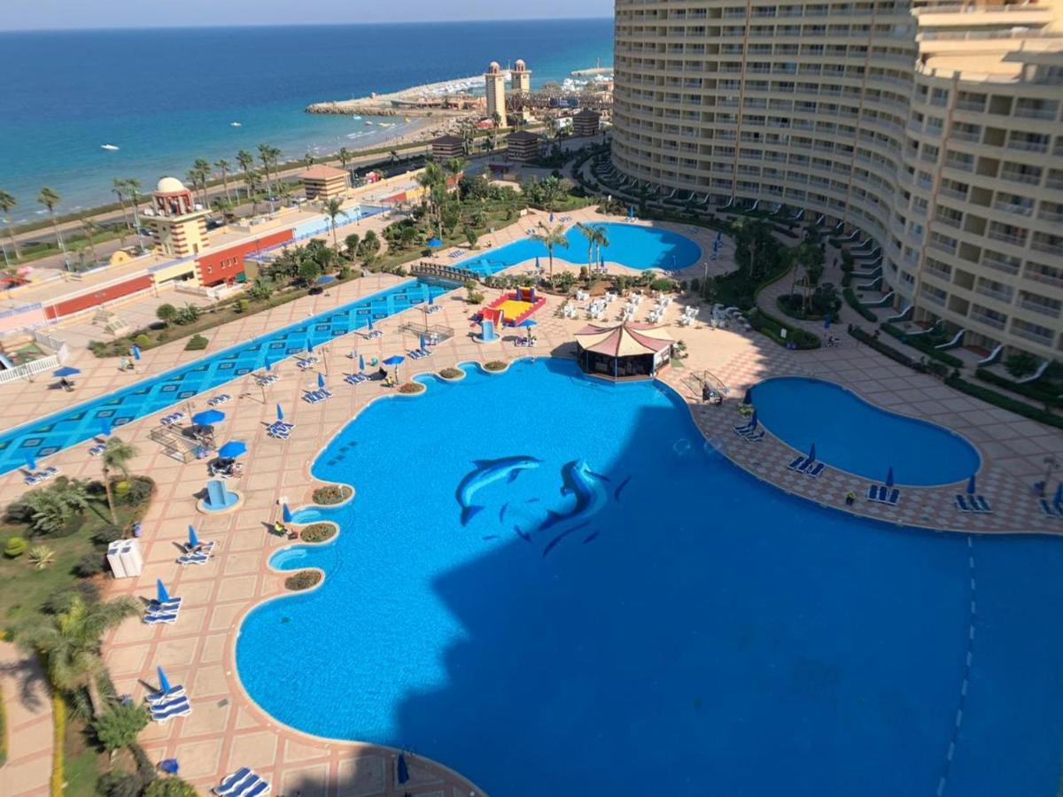 Porto Sokna With Sea View Pyramids Apartments Family Only 艾因苏赫纳 外观 照片